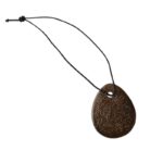 Osterei Airy von DBKD aus Glas, 4x5 cm braun