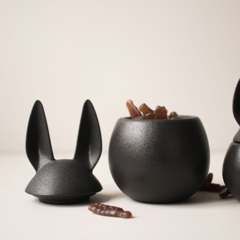 Eating Rabbit schwarz