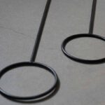 Garden Stick, Rankhilfe von DBKD schwarz aus Metall