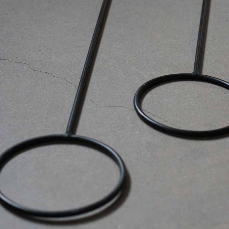 Garden Stick, Rankhilfe von DBKD schwarz aus Metall
