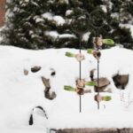 Garden Stick, Rankhilfe von DBKD schwarz aus Metall