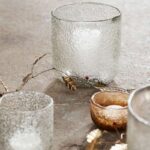 Windlicht Glasvase Kerzenhalter Snow von House Doctor klar in drei Größen