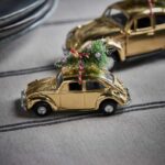 Xmas Car golden von House Doctor in zwei Größen