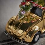 Xmas Car golden von House Doctor in zwei Größen
