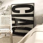 Poster CIAO beige von Huisjevansanne