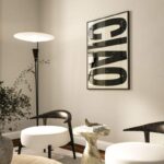 Poster CIAO beige von Huisjevansanne