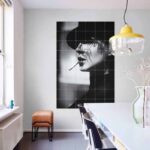 IXXI Wandbild "lady in black" 80x120 cm schwarz, weiß