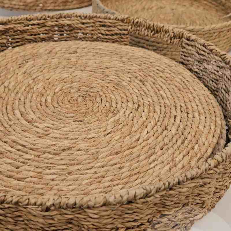 Platzset Seegras für Tisch im 2er Set