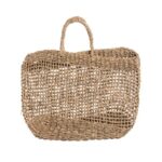 Shopper aus Seegras, Tasche mit Henkel, im 2er Set