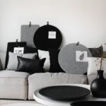 Memo Board aus Wollfilz