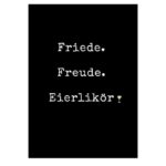 Postkarten für Ostern, schwarz/weiß