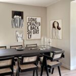 Poster Lady in Stripes 70x50 cm limitierte Auflage, Kunstdruck