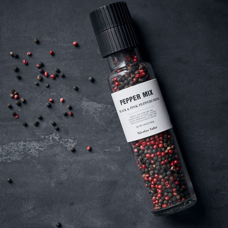 Pfeffer Mischung Schwarz & Pink von Nicolas Vahe