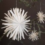 Weihnachtsbaumschmuck aus Papier von DBKD Papierstern Paperflake XL