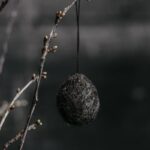 Osterdeko Ostereier aus Filz in dunkelbraun von Storefactory