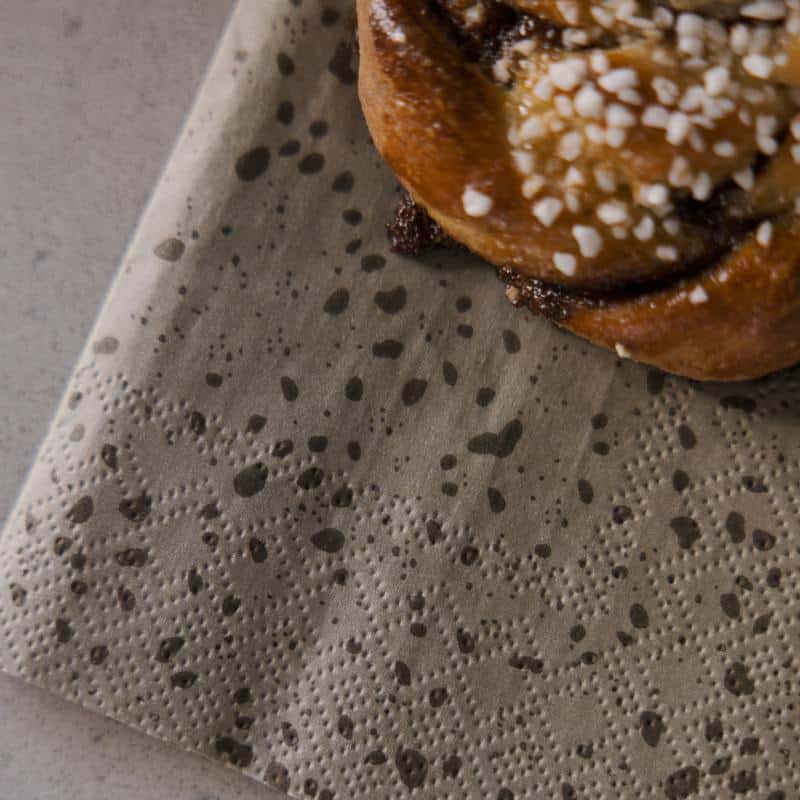 Papierservietten braun von Storefactory