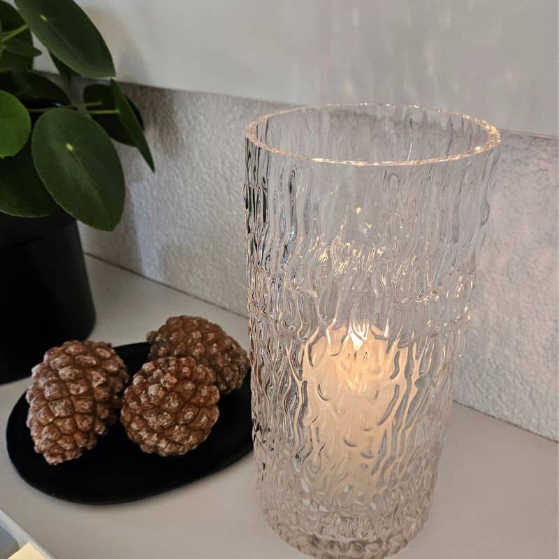 Glasvase Ramvik transparent von Storefactory, Höhe 25 cm, Durchmesser 12 cm