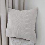Kissen Cord sand 48x48 cm handgefertigt mit Innenkissen