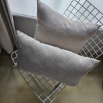 Kissen Cord sand handgefertigt mit Innenkissen