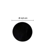 Topffüße schwarz im 4er Set aus EPDM Gummi für Pflanzschalen und Pflanztöpfe