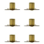 Kerzenhalter Stage von House Doctor, 6er Set, Messing-Finish