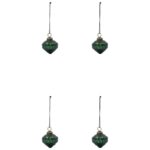 Weihnachtsanhänger Hang grün, 4er Set von House Doctor