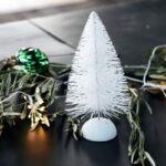 Weihnachtsbaum Frost weiß von House Doctor, Höhe 22 cm