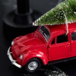 Xmas Car rot von House Doctor in zwei Größen