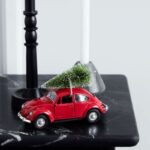 Xmas Car rot von House Doctor in zwei Größen