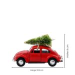 Xmas Car rot von House Doctor in zwei Größen