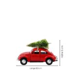 Xmas Car rot von House Doctor in zwei Größen