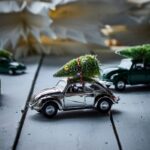 Xmas Car silber von House Doctor in zwei Größen