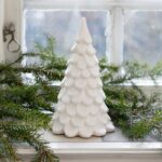 Weihnachtsbaum Norrskog von Storefactory, weiß, in drei Größen, Keramik