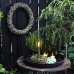 Rattan-Kranz in drei Größen