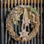 Rattan-Kranz in drei Größen