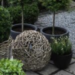 A2 Living Rattan Kugel in drei Größen aus Kubu Grey Rattan