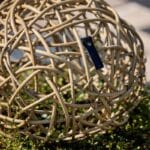 A2 Living Rattan Kugel in drei Größen aus Kubu Grey Rattan