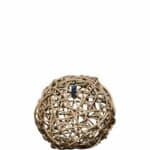 A2 Living Rattan Kugel in drei Größen aus Kubu Grey Rattan