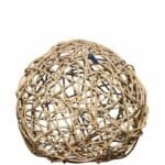 A2 Living Rattan Kugel in drei Größen aus Kubu Grey Rattan