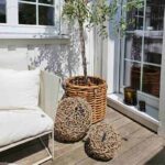 A2 Living Rattan Kugel in drei Größen aus Kubu Grey Rattan