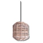 A2 Lilving Lampenschirm Cylinder aus Kubu Grey Rattan