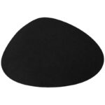 schwarzes Platzset, 2er Set