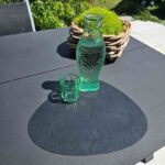 schwarzes Platzset, 2er Set