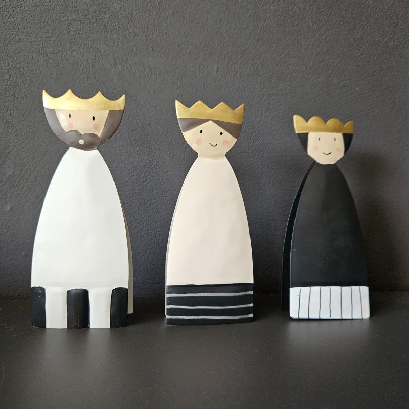 Clips in Königsform 3er Set