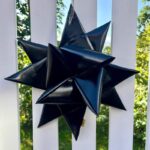 Stern für Indoor und Outdoor, wasserabweisend, schwarz
