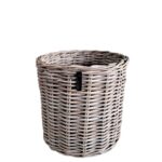 Kubu Rattan-Körbe rund in 3 Größen von A2 Living, für Indoor und Outdoor