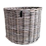Kubu Rattan-Körbe rund in 3 Größen von A2 Living, für Indoor und Outdoor