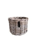 Kubu Rattan-Körbe rund in 3 Größen von A2 Living, für Indoor und Outdoor