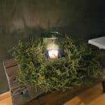 Asparagus Kranz grün rund 35 cm