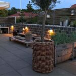 A2 Living Rattan Korb Mega rund